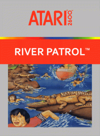 River Patrol Atari 2600 US box art
